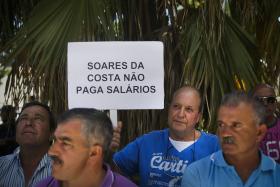 TRABALHADORES DA SOARES DA COSTA VOLTAM A CONCENTRAR-SE HOJE EM LISBOA