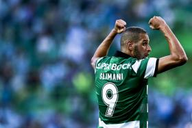 SPORTING ANUNCIA PRESENÇA DE SLIMANI NO TREINO