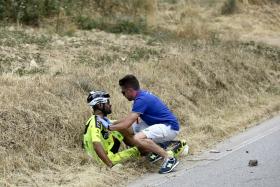 VOLTA A PORTUGAL: FILIPE CARDOSO ABANDONA A CORRIDA NA SEQUÊNCIA DE QUEDAS