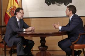 ESPANHA/ELEIÇÕES: LÍDER DO PARTIDO CIUDADANOS CONFIRMA ABSTENÇÃO PARA VIABILIZAR NOVO EXECUTIVO