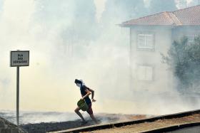 DOMINADO FOGO NO CONCELHO DE GONDOMAR