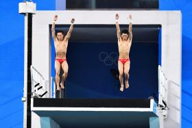 RIO2016: CHINA GANHA OURO NOS SALTOS PARA A ÁGUA SINCRONIZADOS A 10 METROS