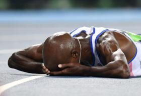 RIO2016: FARAH CONSERVA TÍTULO DOS 10.000 METROS, MESMO COM QUEDA
