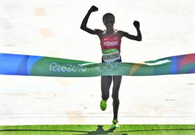 RIO2016: JEMINA SUMGONG DÁ PRIMEIRA TÍTULO DA MARATONA AO QUÉNIA, DULCE FÉLIX 16.ª