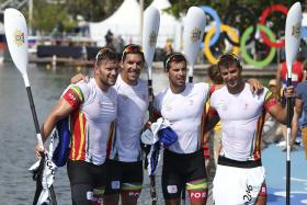 RIO2016: PORTUGAL TERMINA EM SEXTO A FINAL DE K4 1.000 METROS DE CANOAGEM