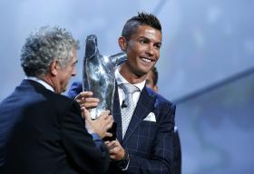 PRESIDENTE DO GOVERNO REGIONAL DA MADEIRA FELICITA CRISTIANO RONALDO