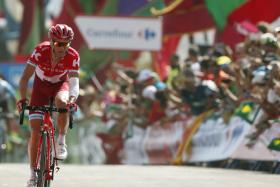 VUELTA: LAGUTIN VENCE ETAPA E QUINTANA É O NOVO LÍDER