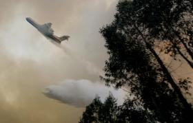 INCÊNDIOS: DOIS AVIÕES RUSSOS CHEGAM NA MADRUGADA A PORTUGAL
