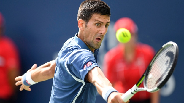 Novak Djokovic. THE CANADIAN PRESS/Frank Gunn