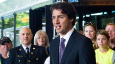 Justin Trudeau, em Barrie, Ontário - 23 de agosto de 2016. (The Canadian Press / Nathan Denette)