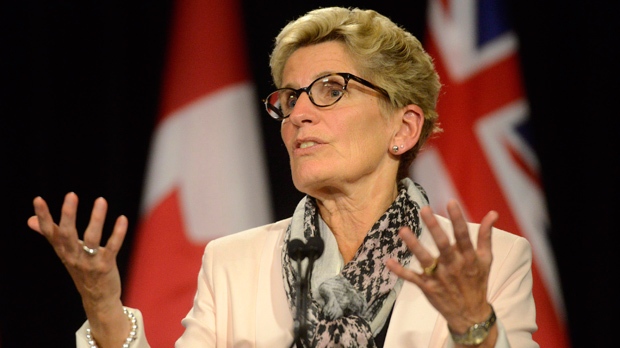 Kathleen Wynne, nesta foto de arquivo. The Canadian Press / Marta Iwanek