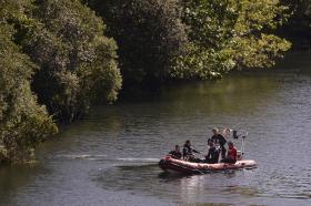 BUSCAS NO RIO MONDEGO, EM SEIA, PARA ENCONTRAR PESCADOR DESAPARECIDO