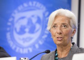 PRESIDENTE MOÇAMBICANO ENCONTRA-SE COM CHRISTINE LAGARDE