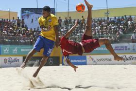 MADJER MARCA GOLO 1.000 PELA SELEÇÃO DE PORTUGAL DE FUTEBOL DE PRAIA