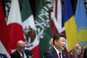 PRESIDENTE CHINÊS APELA AO G20 PARA INICIAR NOVA “SENDA DE CRESCIMENTO”