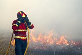 PARQUE DE CAMPISMO ZMAR EM ODEMIRA EVACUADO DEVIDO A FOGO