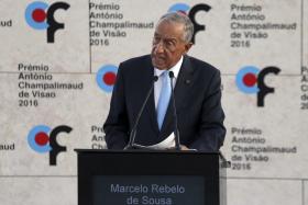 MARCELO CONDECORA ANTÓNIO CHAMPALIMAUD A TÍTULO PÓSTUMO COM ORDEM DO MÉRITO