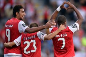 SPORTING DE BRAGA SOBE AO SEGUNDO LUGAR DA I LIGA, AO BATER BOAVISTA POR 3-0