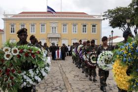 CENTENAS DE PESSOAS NA DESPEDIDA DE ANTIGO PRESIDENTE DE CABO VERDE