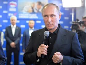 PRESIDENTE PUTIN DÁ COMO CERTA VITÓRIA DO PARTIDO DO GOVERNO NAS ELEIÇÕES RUSSAS
