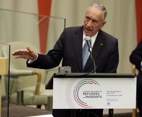 MARCELO ELOGIA NA ONU INTEGRAÇÃO DE REFUGIADOS E MIGRANTES EM PORTUGAL