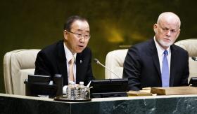 BAN KI-MOON AVISA QUE ATAQUES A CIVIS EM ALEPO, NA SÍRIA, PODEM SER CRIME DE GUERRA