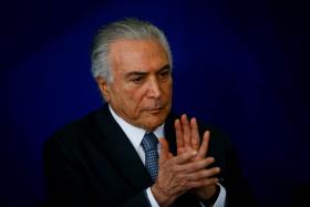 JUIZ BRASILEIRO AUTORIZA INVESTIGAÇÃO A ALEGAÇÕES CONTRA PRESIDENTE MICHEL TEMER