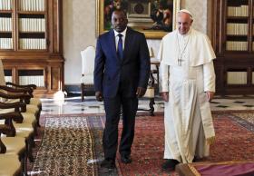 PAPA E PRESIDENTE DA RDCONGO PEDEM URGÊNCIA NA “COOPERAÇÃO NACIONAL E INTERNACIONAL”