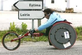 PARALÍMPICOS2016: ATLETA MÁRIO TRINDADE NA FINAL DOS 100 METROS T52