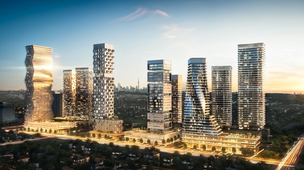 Uma imagem do projeto M City anunciado para Mississauga - 27 de setembro de 2016. (Kim Graham & Associates)