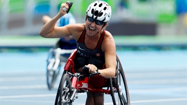 MICHELLE STILWELL DO CANADÁ CORRE PARA O OURO NA PARAOLIMPÍADA