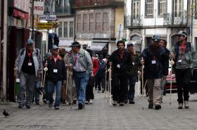 PEREGRINOS NO CAMINHO PORTUGUÊS DE SANTIAGO DUPLICARAM ENTRE 2011 E 2015