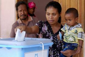 TIMORENSES VOTAM PARA ELEGER CHEFES LOCAIS NOS 442 SUCOS DE TODO O PAÍS