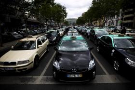 TAXISTAS CONTESTAM ORIENTAÇÕES DA PSP PARA MANIFESTAÇÃO DE SEGUNDA-FEIRA