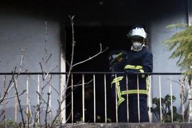 FOGO URBANO DESALOJA TRÊS PESSOAS EM COIMBRA