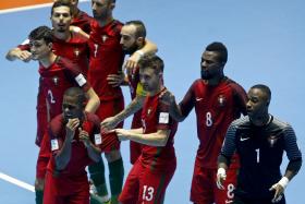 PORTUGAL CONTRA ROMÉNIA E FINLÂNDIA NA QUALIFICAÇÃO PARA O EURO2018 DE FUTSAL