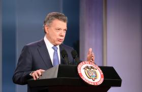 NOBEL DA PAZ ATRIBUÍDO AO PRESIDENTE DA COLÔMBIA, JUAN MANUEL SANTOS