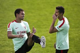 MUNDIAL2018: ÚLTIMO TREINO DE PORTUGAL COM A PRESENÇA DE PIZZI E COM NANI NO RELVADO