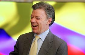 NOBEL DA PAZ É “GRANDE ESTÍMULO” PARA A ALCANÇAR NA COLÔMBIA – PRESIDENTE SANTOS