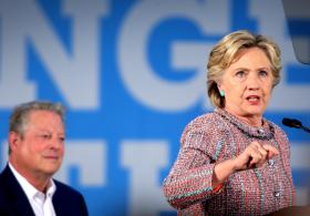 HILLARY CLINTON REFORÇA VANTAGEM FACE A DONALD TRUMP, SEGUNDO SONDAGENS