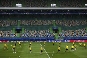 LC: SPORTING RECEBE BORUSSIA DORTMUND, FC PORTO NA CASA DO CLUB BRUGGE