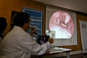 PACIENTES SÃO-TOMENSES PARTICIPAM EM TELECONSULTAS DE OTORRINOLARINGOLOGIA A PARTIR DE LISBOA