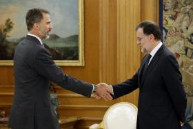 RAJOY ANUNCIA QUE ACEITOU CONVITE DO REI DE ESPANHA PARA FORMAR GOVERNO