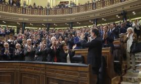 PRESIDENTE DO CONSELHO EUROPEU PEDE A RAJOY ESTABILIDADE E COESÃO SOCIAL