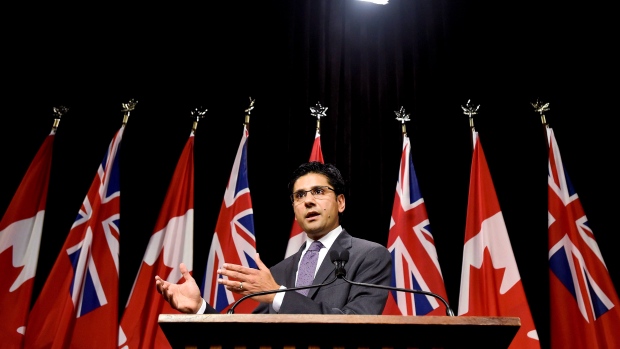 Yasir Naqvi no Queen's Park. (The Canadian Press/Nathan Denette)