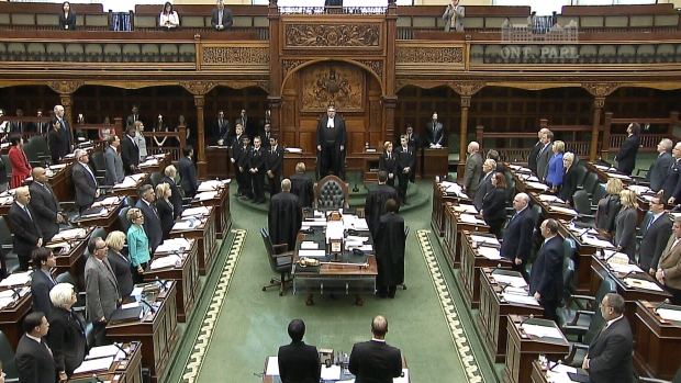 O parlamento no Queen’s Park (foto de arquivo)