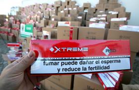 GNR APREENDEU 198 MILHÕES DE PRODUTOS DE TABACO ESTE ANO, 100 VEZES SUPERIOR A 2015