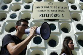 ESTUDANTES DO SUPERIOR MANIFESTAM-SE HOJE CONTRA PREÇOS NAS CANTINAS