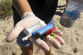 VOLUNTÁRIOS RECOLHEM MAIS DE UMA TONELADA DE LIXO NO ESTUÁRIO DO SADO