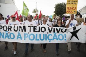 BLOCO DE ESQUERDA QUESTIONA GOVERNO SOBRE NOVAS DESCARGAS POLUIDORAS NO TEJO